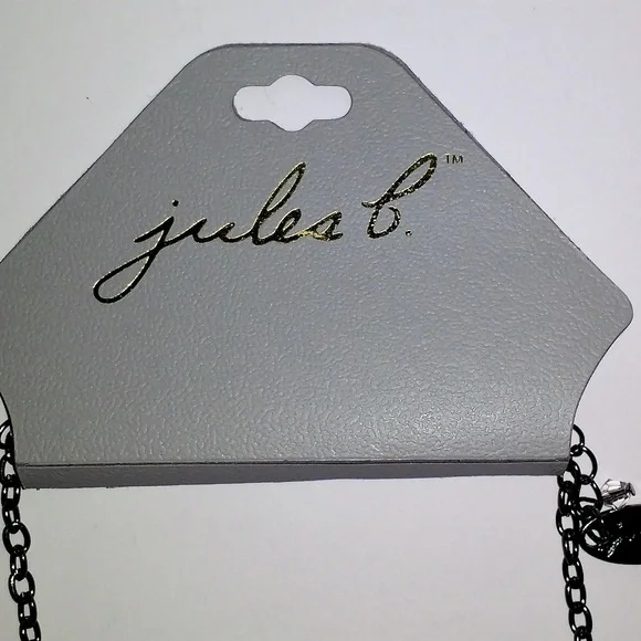 Jules B. Ruby Red Hematite Beaded Necklace - Picture 3 of 4